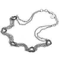 Collana 4US: Cesare Paciotti Donna in Ottone 4UCL2228W - 4UCL2228W